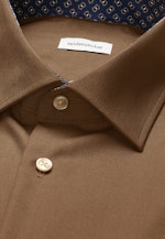 Regular Business Hemd Uni in Braun |  Seidensticker Onlineshop
