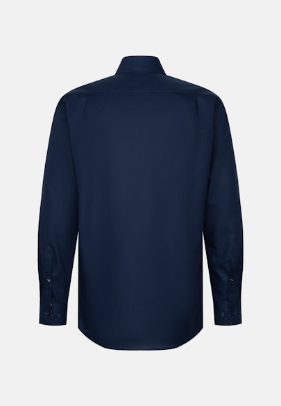 Regular Business Hemd Uni in Dunkelblau |  Seidensticker Onlineshop