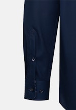 Regular Chemise d'affaires Uni in Bleu Foncé |  Seidensticker Onlineshop