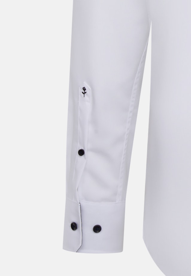 Regular Business shirt Uni in Weiß |  Seidensticker Onlineshop