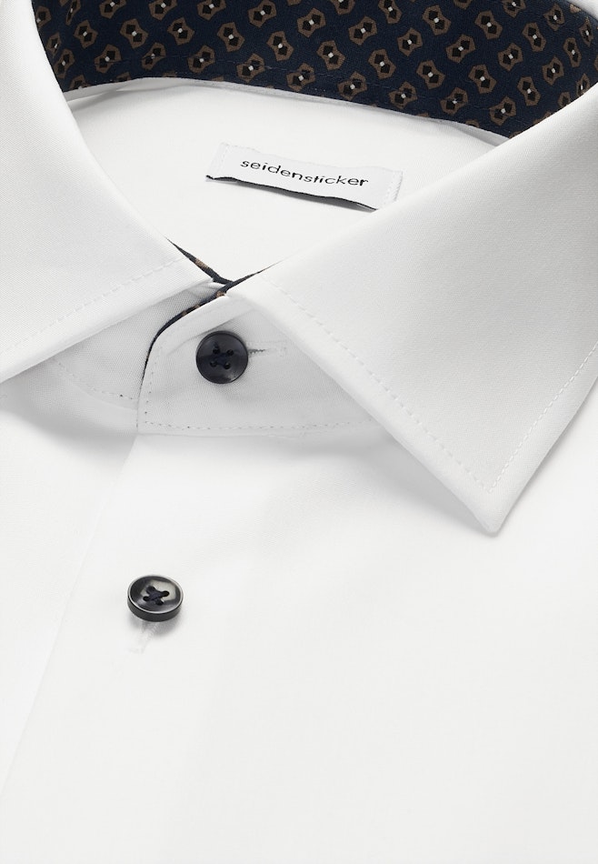 Regular Business Hemd Uni in Weiß | Seidensticker Onlineshop