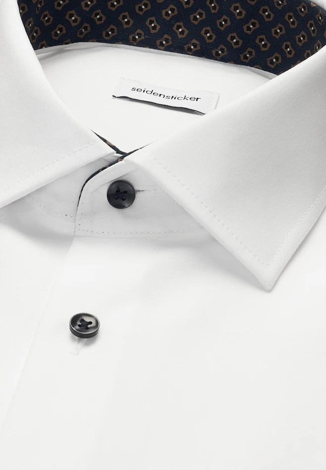 Regular Business Hemd Uni in Weiß | Seidensticker Onlineshop