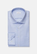 Regular Chemise d'affaires Structure in Bleu Clair |  Seidensticker Onlineshop