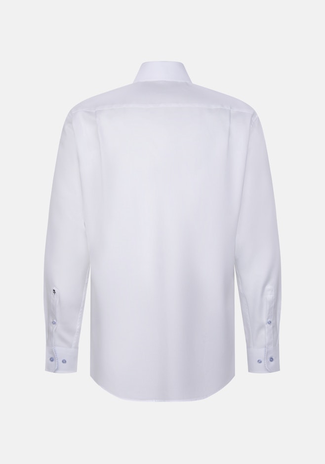 Regular Chemise d'affaires Structure dans Blanc | Boutique en ligne Seidensticker
