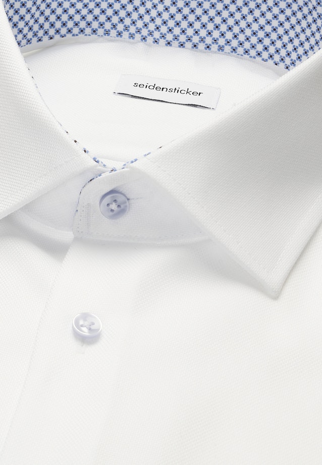Regular Business Hemd Struktur in Weiß |  Seidensticker Onlineshop