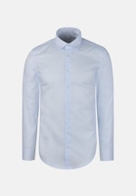 Shaped Business shirt Print in Hellblau |  Seidensticker Onlineshop