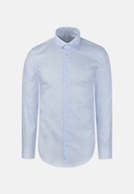 Slim Business Hemd Druck in Hellblau |  Seidensticker Onlineshop