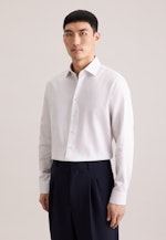 Slim Business shirt Print in Beige |  Seidensticker Onlineshop