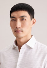 Slim Business shirt Print in Beige |  Seidensticker Onlineshop