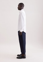 Slim Business Hemd Druck in Beige |  Seidensticker Onlineshop