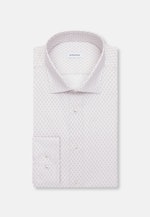 Slim Business Hemd Druck in Beige |  Seidensticker Onlineshop