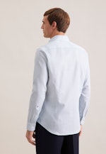 Slim Chemise d'affaires Imprimé in Turquoise |  Seidensticker Onlineshop