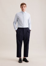 Slim Chemise d'affaires Imprimé in Turquoise |  Seidensticker Onlineshop