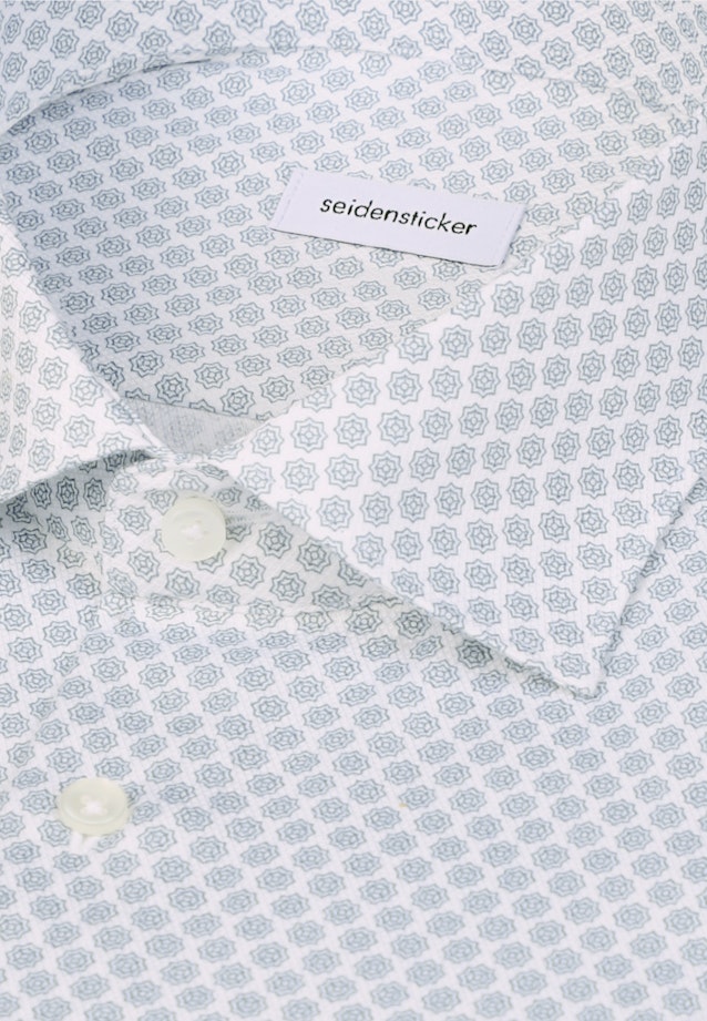 Slim Chemise d'affaires Imprimé in Turquoise |  Seidensticker Onlineshop