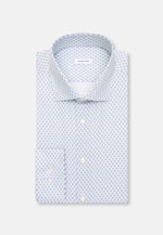 Slim Chemise d'affaires Imprimé in Turquoise |  Seidensticker Onlineshop