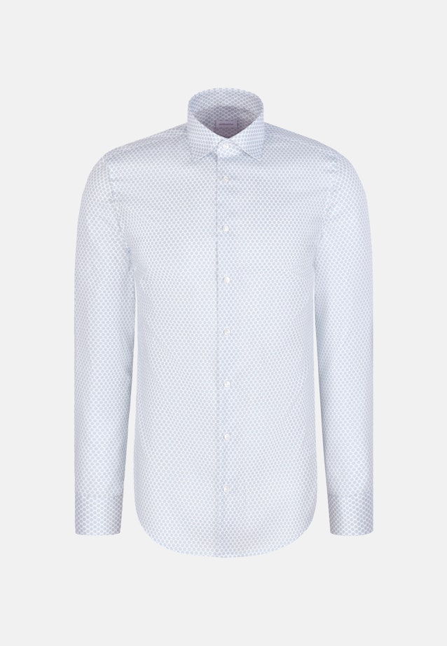 Slim Chemise d'affaires Imprimé in Turquoise |  Seidensticker Onlineshop