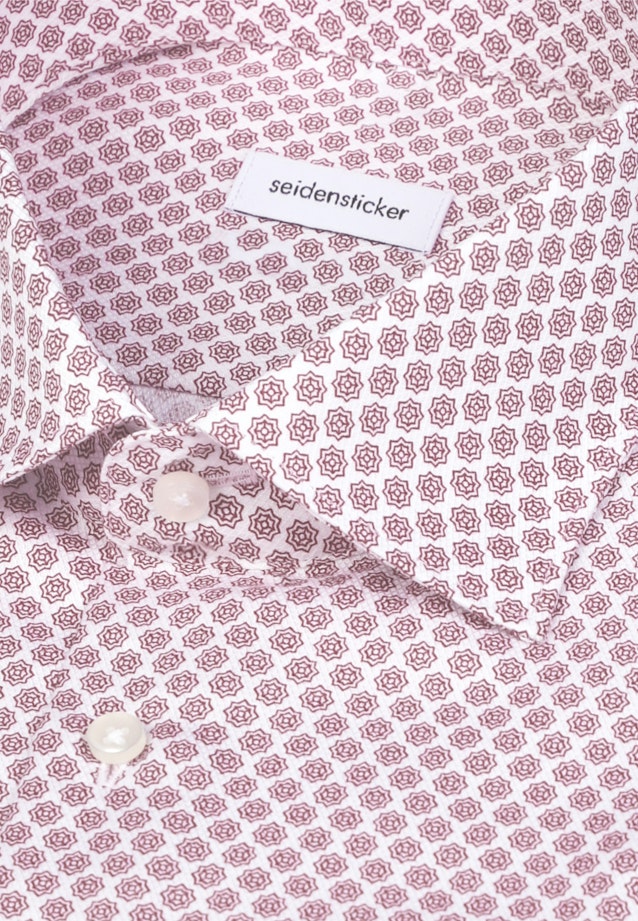 Slim Business Hemd Druck in Rosa |  Seidensticker Onlineshop