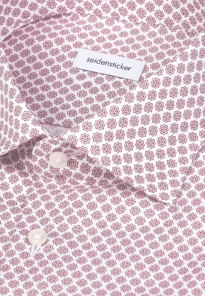 Slim Business Hemd Druck in Rosa | Seidensticker Onlineshop