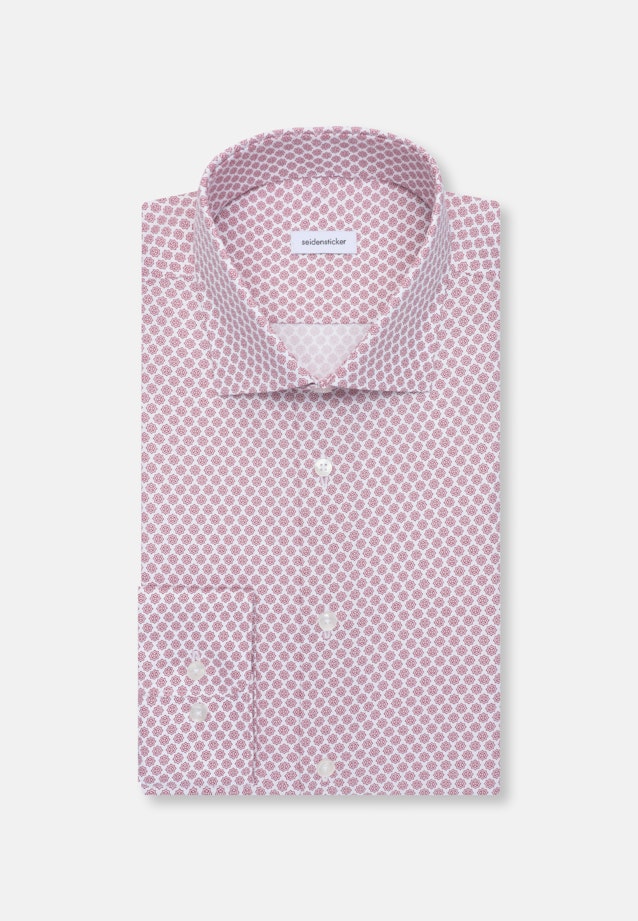 Slim Business Hemd Druck in Rosa |  Seidensticker Onlineshop