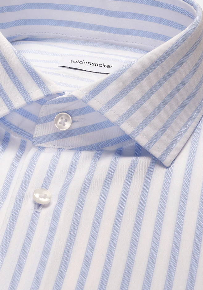 Slim Chemise d'affaires Rayures dans Bleu Clair | Boutique en ligne Seidensticker