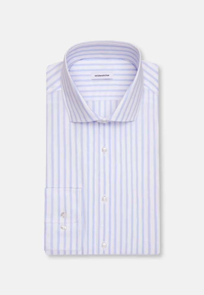 Slim Chemise d'affaires Rayures dans Bleu Clair | Boutique en ligne Seidensticker