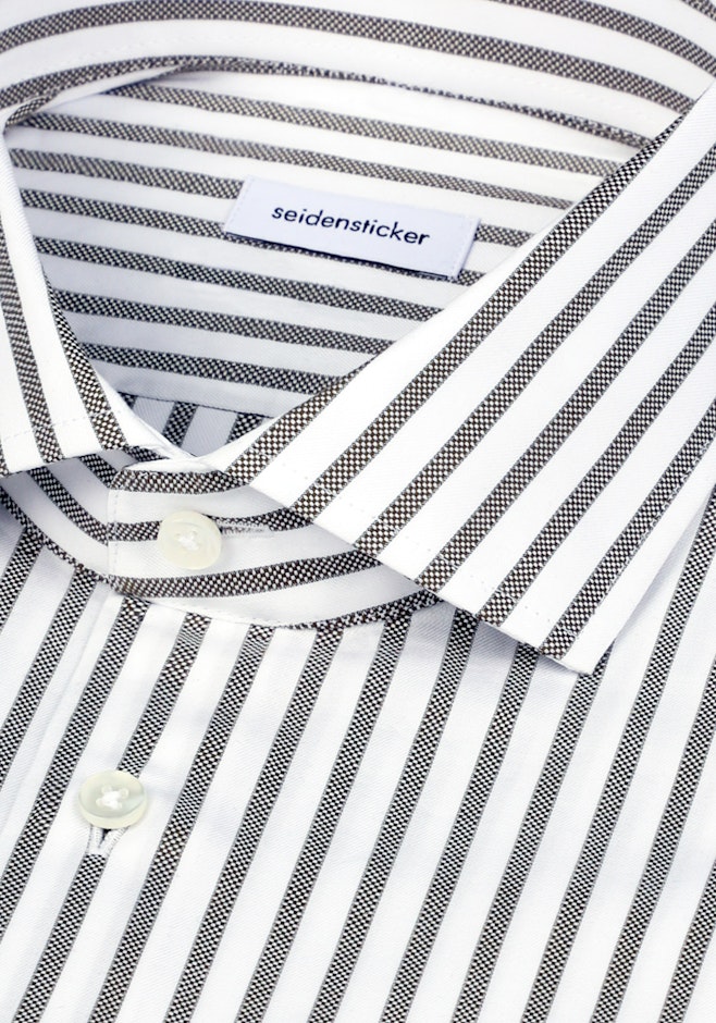 Slim Business Hemd Gestreift in Grün | Seidensticker Onlineshop
