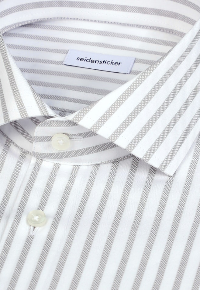 Slim Chemise d'affaires Rayures dans Gris | Boutique en ligne Seidensticker
