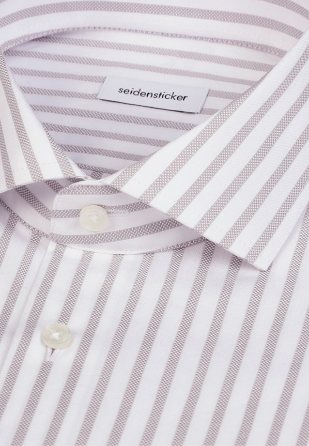 Slim Business Hemd Gestreift in Grau |  Seidensticker Onlineshop