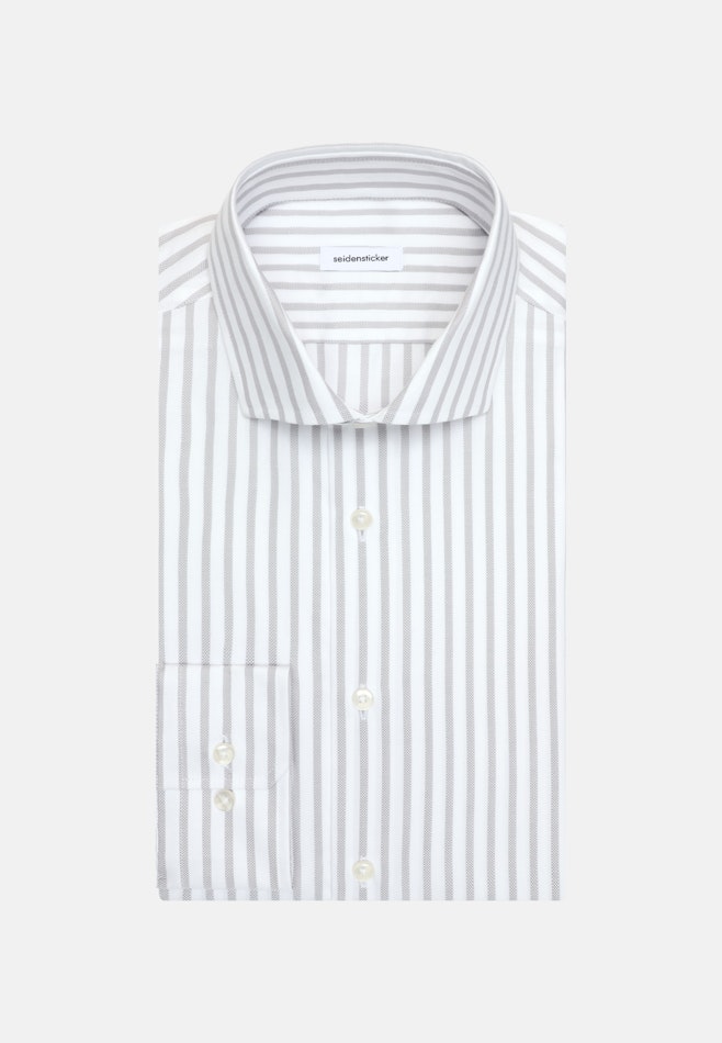 Slim Chemise d'affaires Rayures dans Gris | Boutique en ligne Seidensticker
