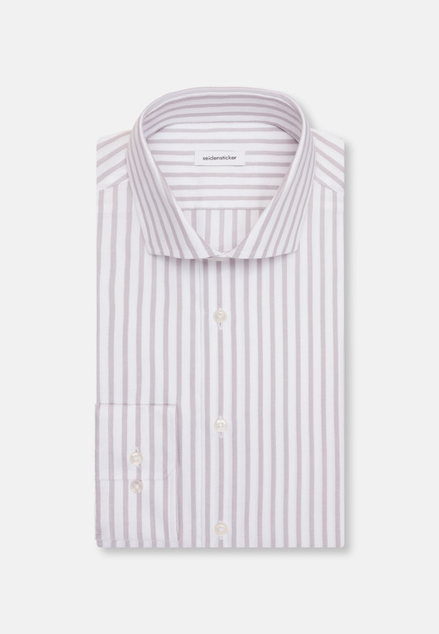 Slim Business Hemd Gestreift in Grau |  Seidensticker Onlineshop