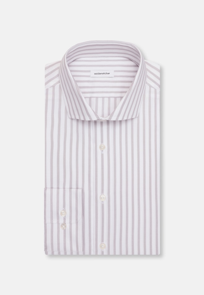 Slim Chemise d'affaires Rayures dans Gris | Boutique en ligne Seidensticker