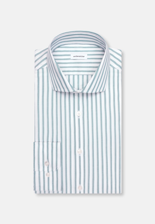 Slim Business Hemd Gestreift in Türkis |  Seidensticker Onlineshop