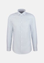 Slim Business Hemd Gestreift in Türkis |  Seidensticker Onlineshop