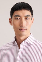 Slim Business Hemd Gestreift in Rosa |  Seidensticker Onlineshop