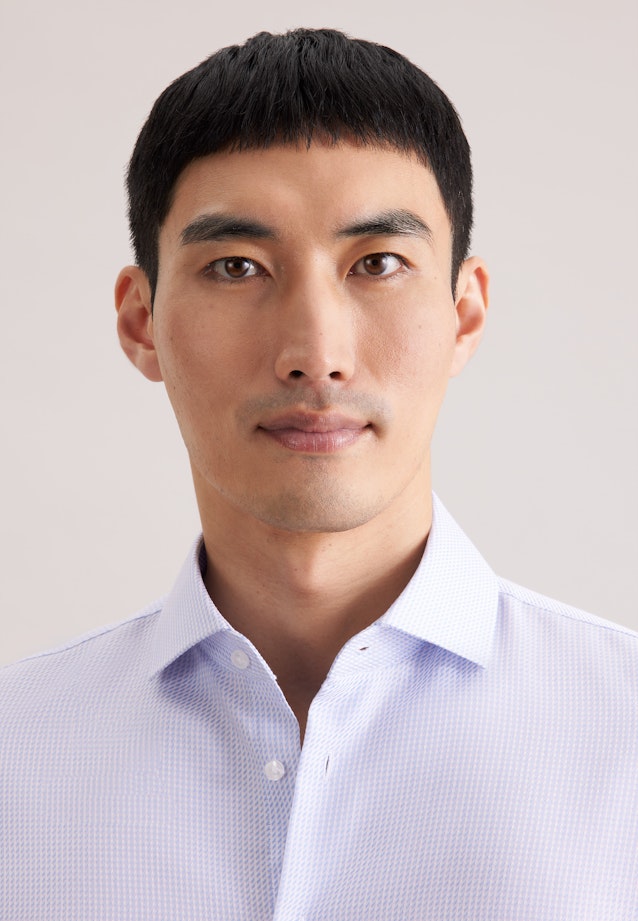 Shaped Business Hemd Struktur in Rosa |  Seidensticker Onlineshop