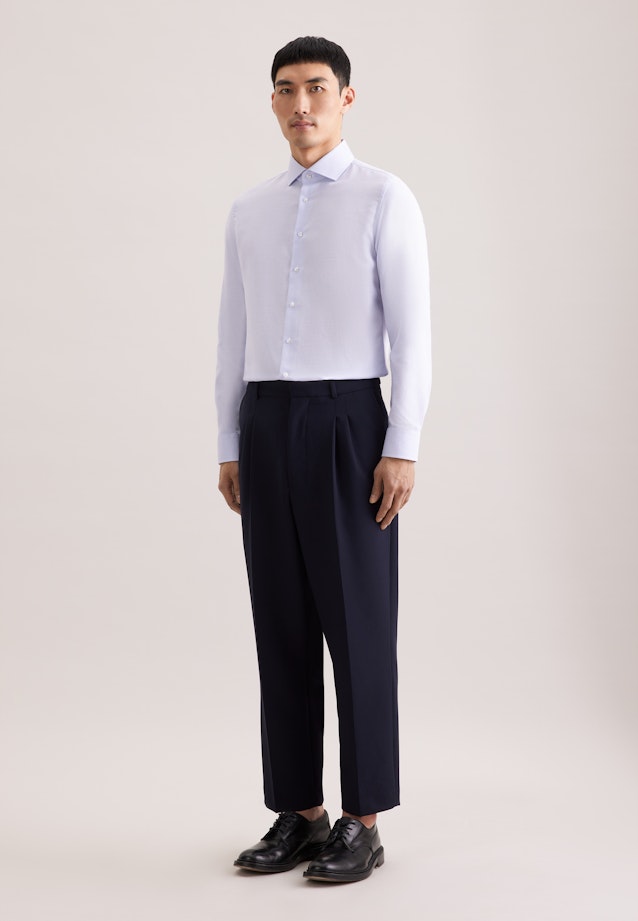 Shaped Business Hemd Struktur in Rosa |  Seidensticker Onlineshop