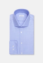 Shaped Chemise d'affaires Structure in Bleu Moyen |  Seidensticker Onlineshop