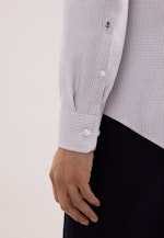 Shaped Business Hemd Struktur in Beige |  Seidensticker Onlineshop