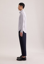 Shaped Business Hemd Struktur in Beige |  Seidensticker Onlineshop