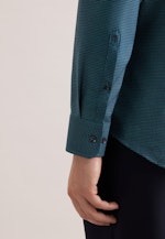 Shaped Business Hemd Struktur in Türkis |  Seidensticker Onlineshop