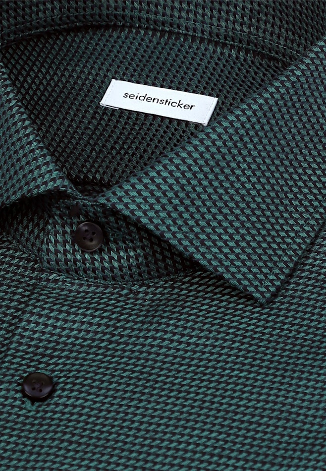 Shaped Chemise d'affaires Structure dans Turquoise | Boutique en ligne Seidensticker