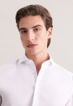 Shaped Business shirt Structure in Weiß |  Seidensticker Onlineshop