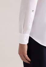 Shaped Business shirt Structure in Weiß |  Seidensticker Onlineshop