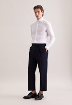 Shaped Business shirt Structure in Weiß |  Seidensticker Onlineshop