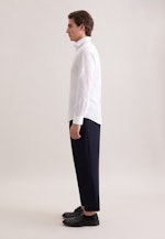 Shaped Business shirt Structure in Weiß |  Seidensticker Onlineshop