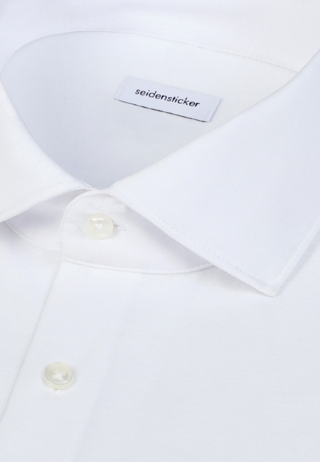 Shaped Business shirt Structure in Weiß |  Seidensticker Onlineshop