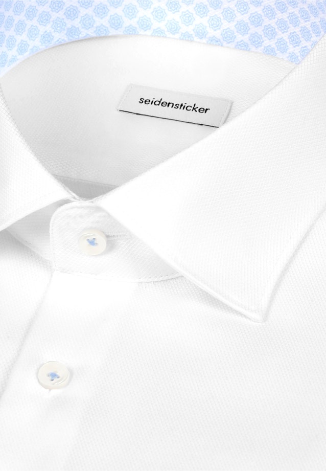 Slim Business Hemd Struktur in Weiß |  Seidensticker Onlineshop