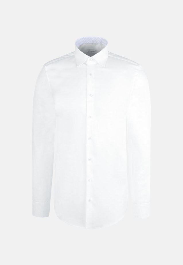 Slim Business Hemd Struktur in Weiß |  Seidensticker Onlineshop