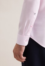Slim Business Hemd Struktur in Rosa |  Seidensticker Onlineshop