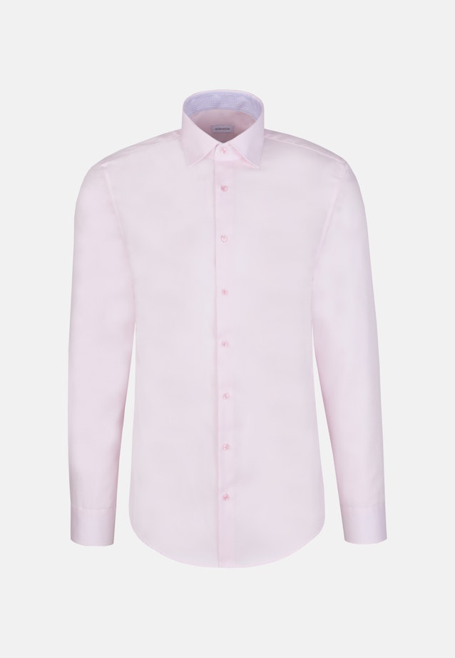 Slim Business Hemd Struktur in Rosa |  Seidensticker Onlineshop